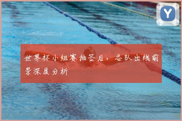 世界杯小组赛抽签后，各队出线前景深度分析