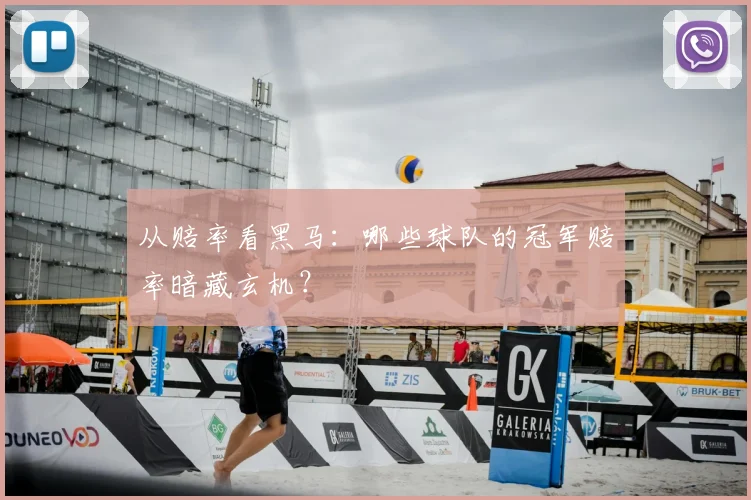 从赔率看黑马：哪些球队的冠军赔率暗藏玄机？